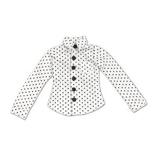 Dot Pattern Shirt (White), Azone, Accessories, 1/6, 4582119989118